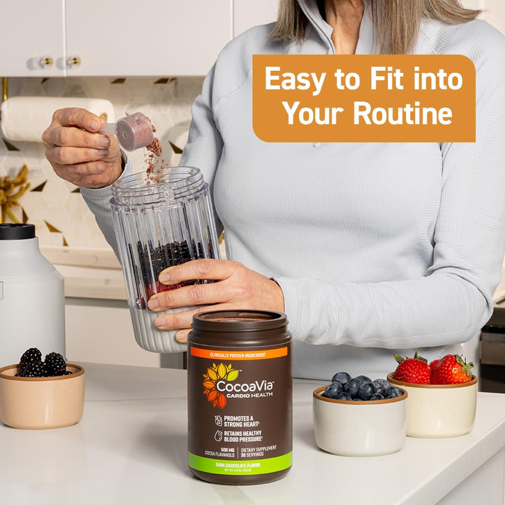 Cocoavia Cardio Health Cocoa Powder - 30 Servings
