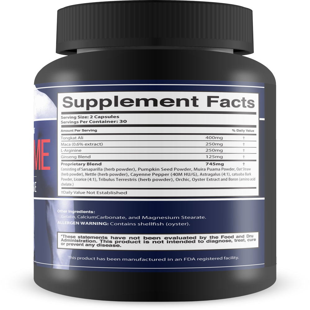 Testo Prime - Natural Testosterone Booster | Elite