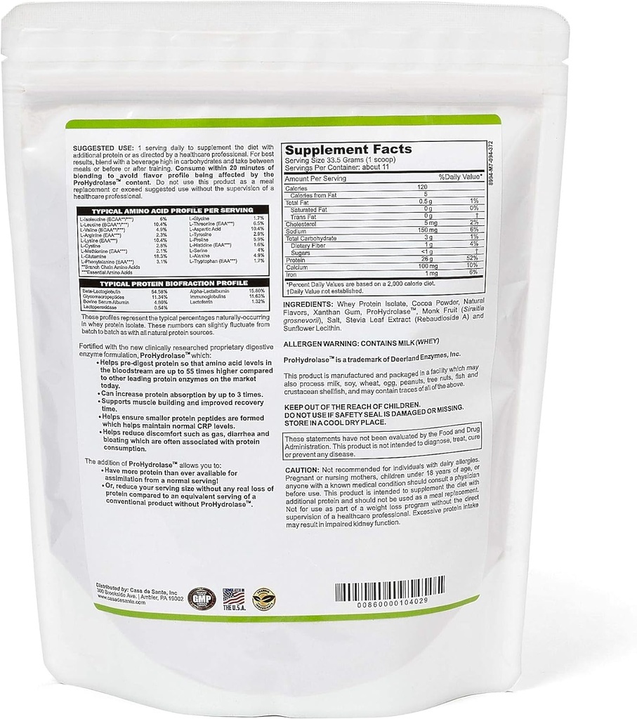 Low FODMAP Protein Powder | Chocolate | IBS & SIBO