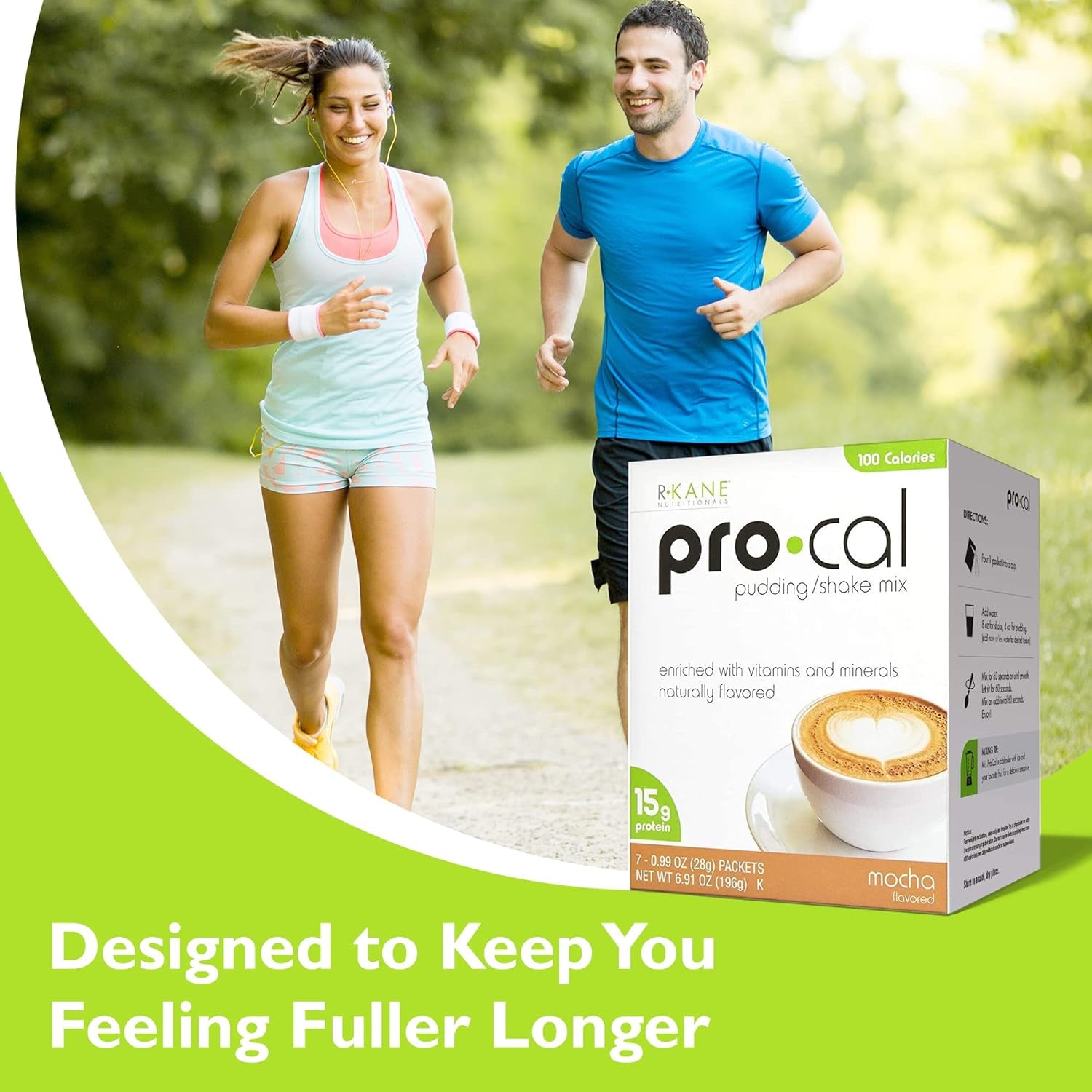 Pro-Cal Mocha Protein Shake Mix - 7 Packets