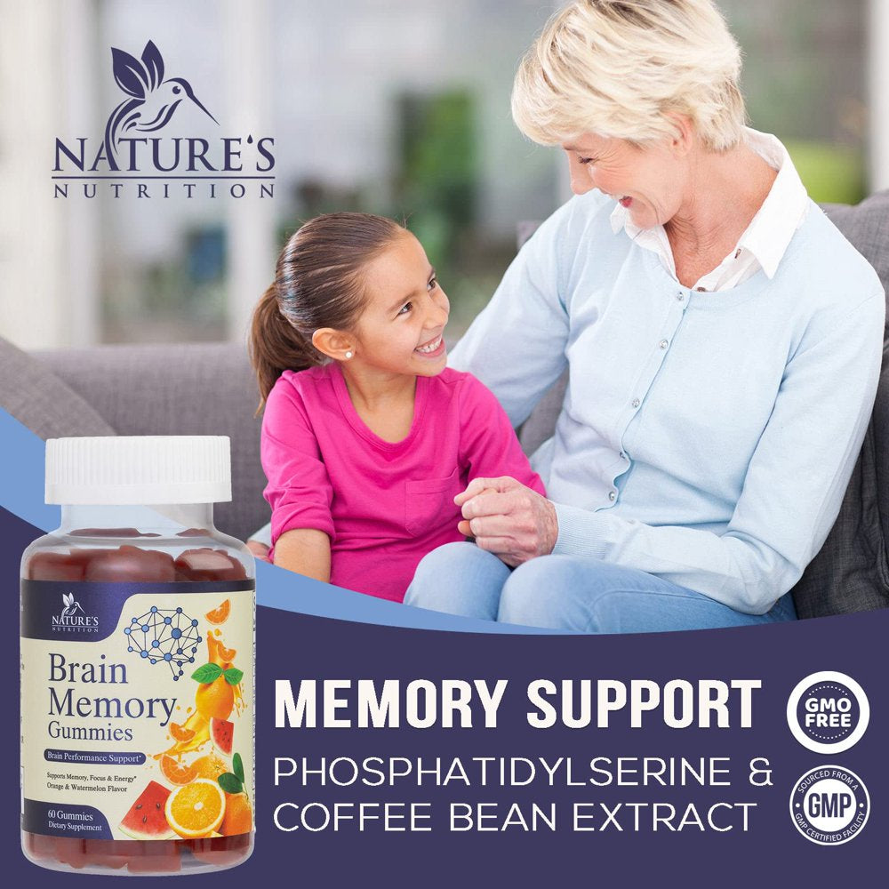 Brain Supplement Gummies - Memory & Focus Support