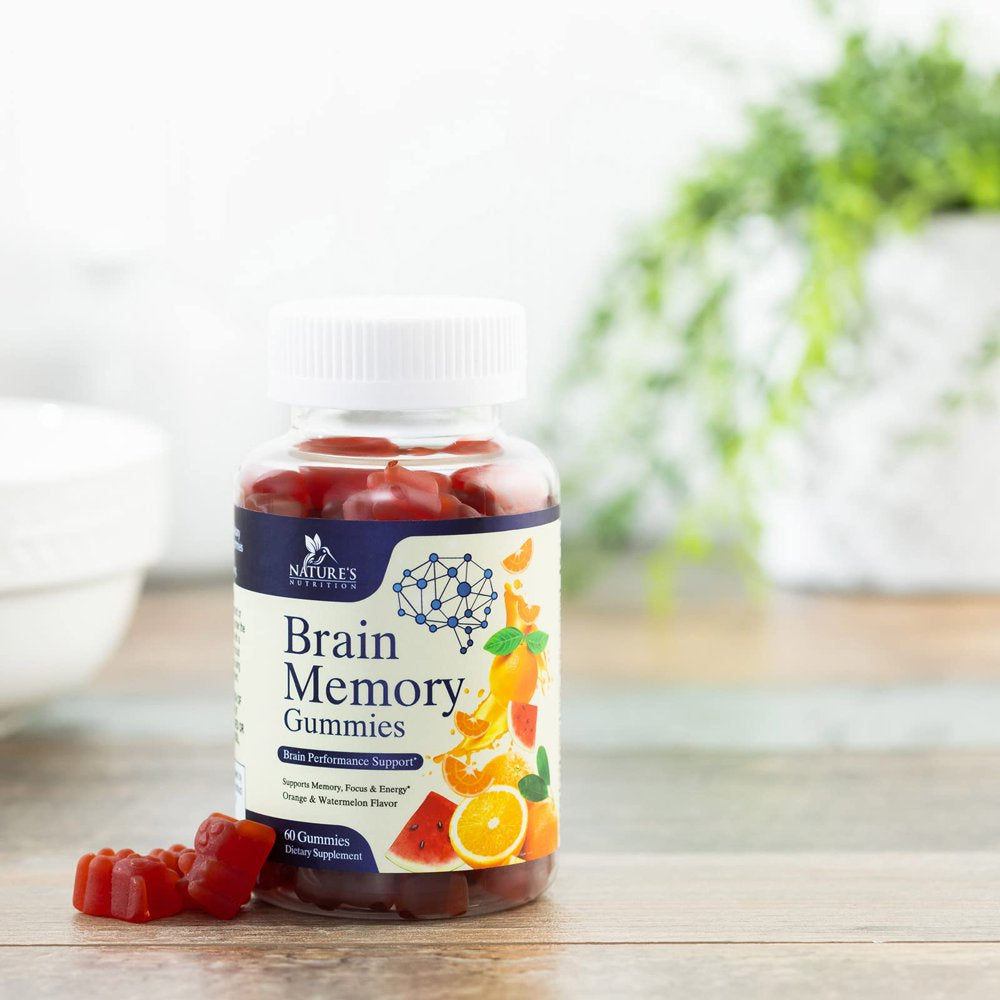 Brain Supplement Gummies - Memory & Focus Support