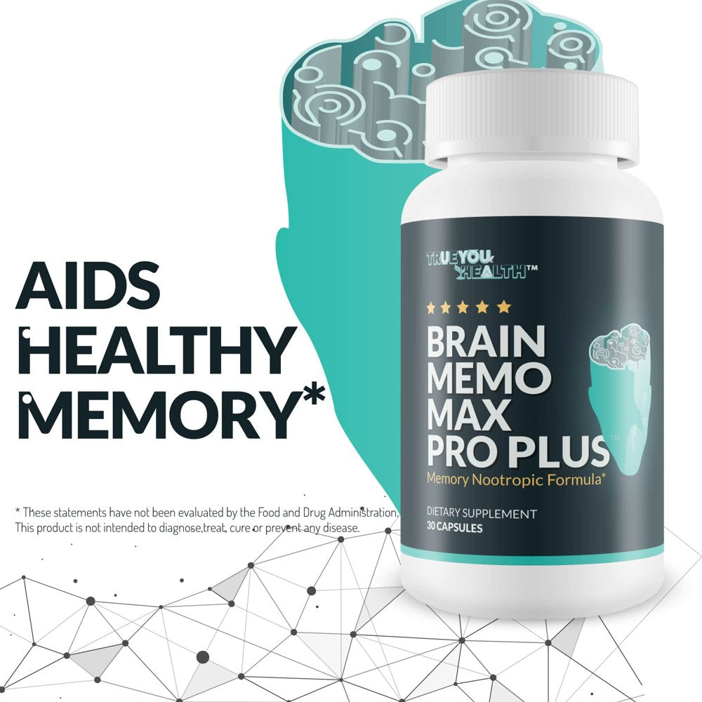 Brain Memo Max Pro Plus - Memory & Focus Support