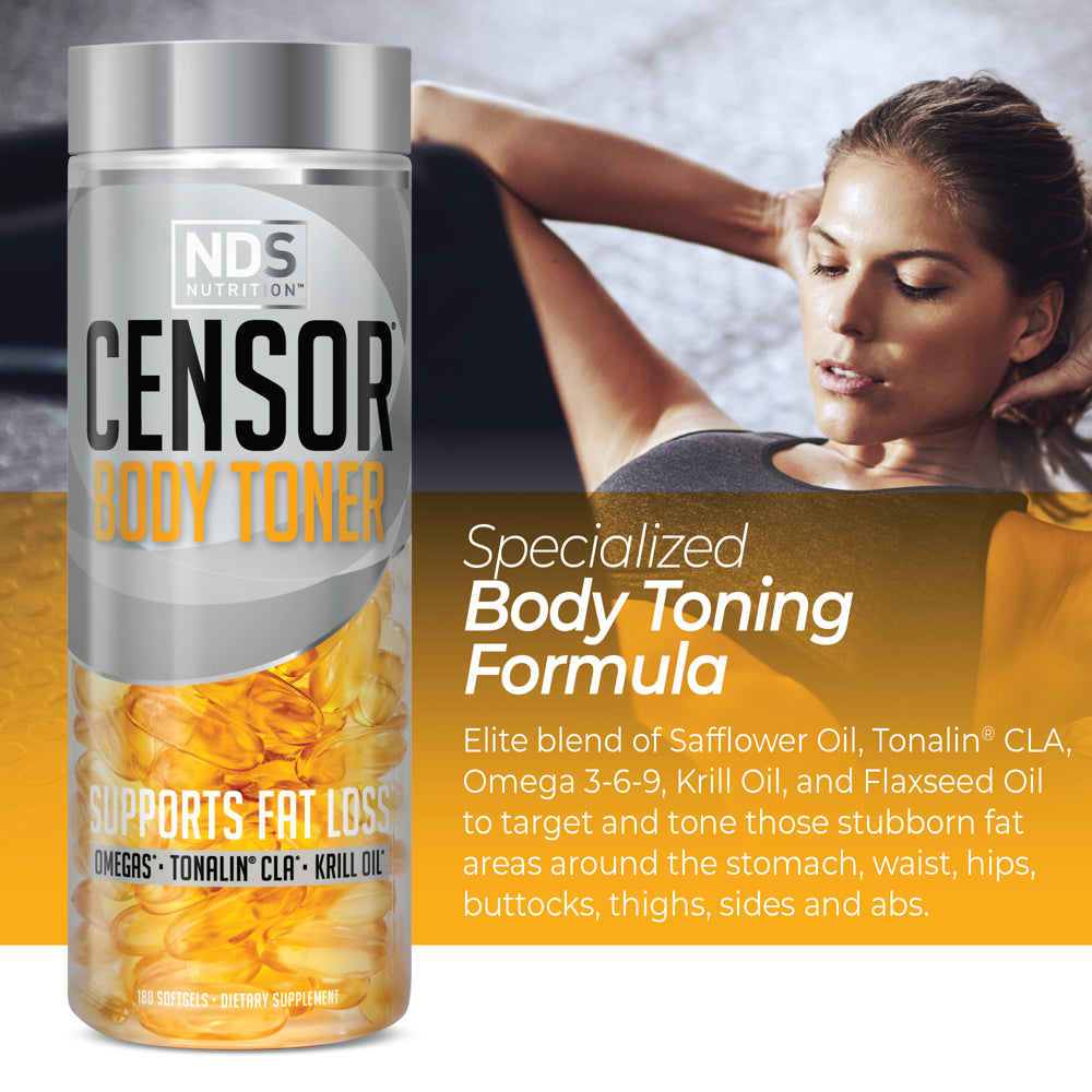 Censor - Fat Loss & Body Toner - 180 Softgels