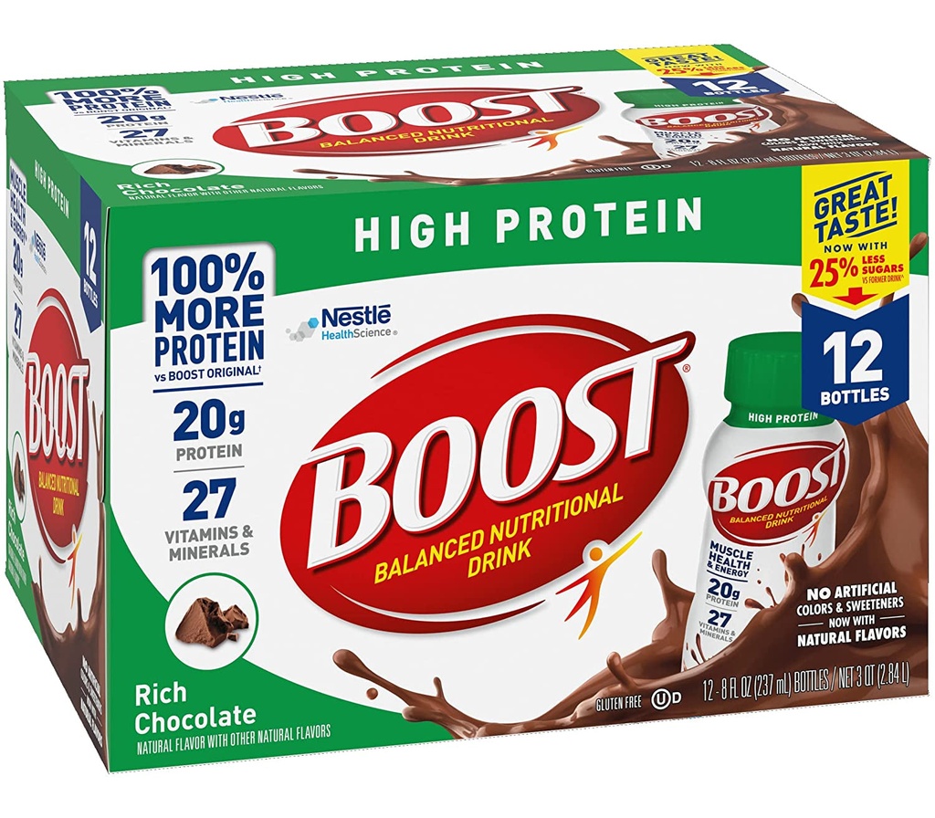 Boost High Protein Drink - Rich Chocolate (12 CT)
