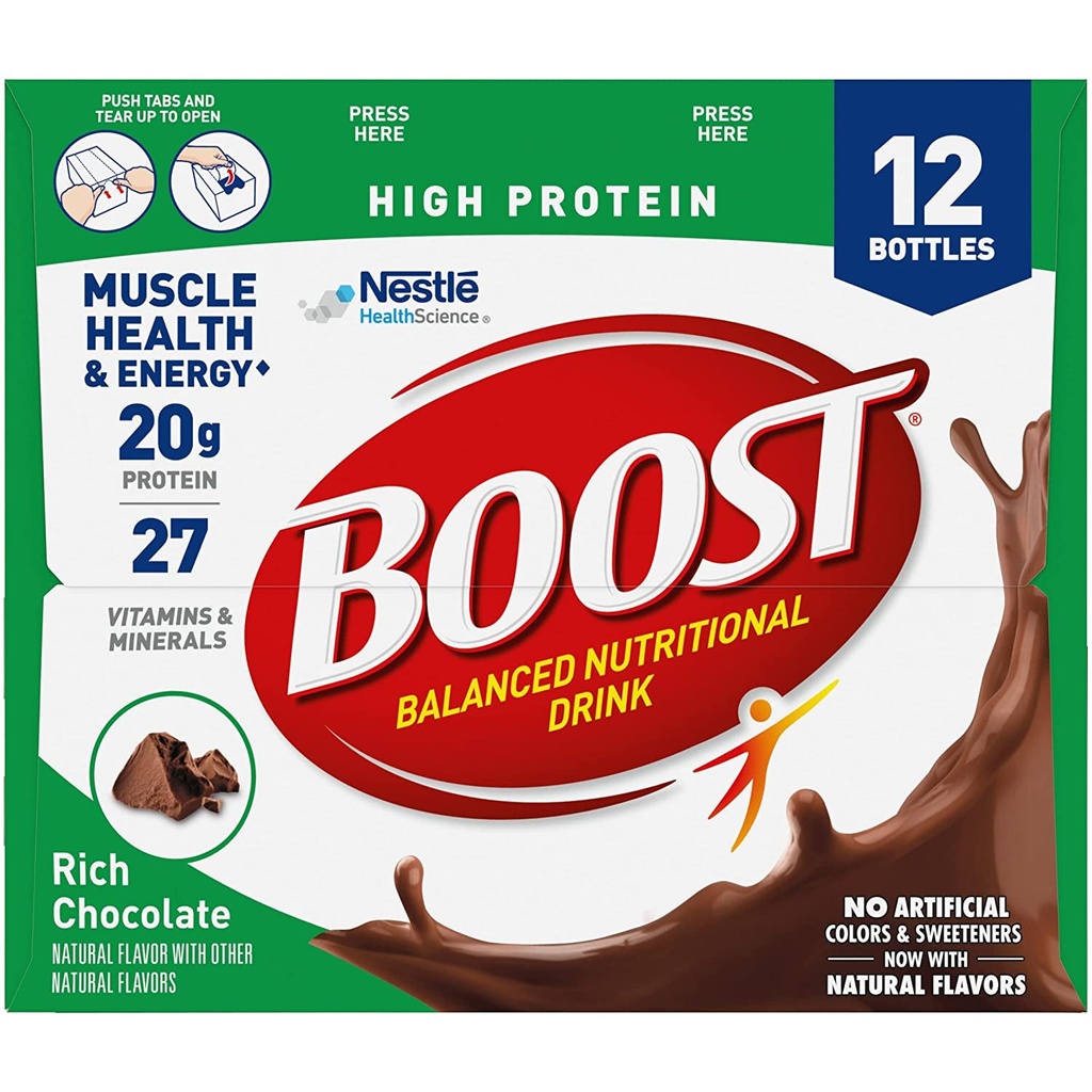 Boost High Protein Drink - Rich Chocolate (12 CT)