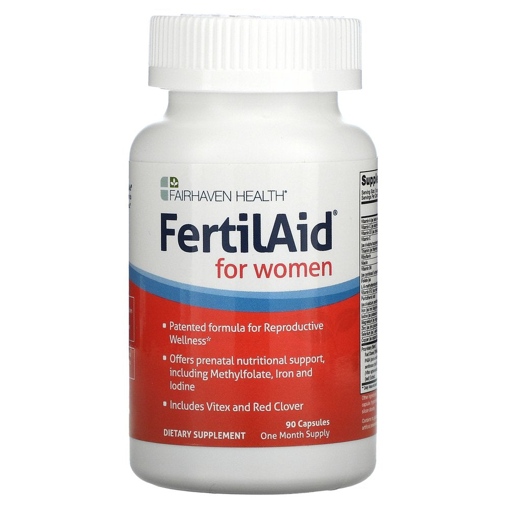 Fairhaven Health, Fertilaid for Women, 90 Capsules