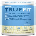 Truefit Meal Replacement Shakes Powder, Grass Fed Whey Protein, Vanilla, 2 Lb