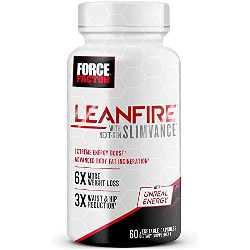 Leanfire with Next-Gen SLIMVANCE Advanced Thermogenic Fat Burner for ...