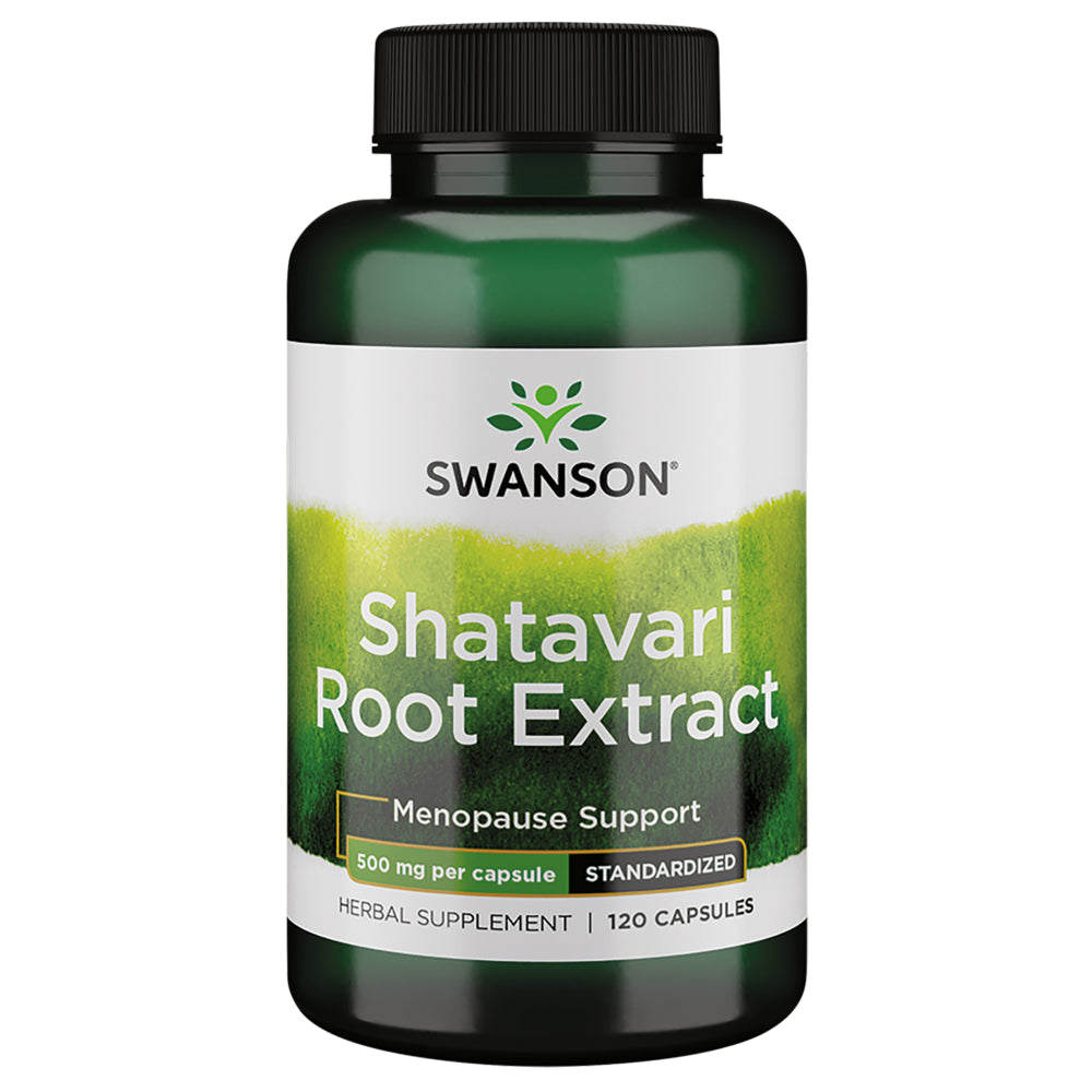 Swanson Shatavari Ayurvedic Female Rejuvenator 500 Mg 120 Capsules
