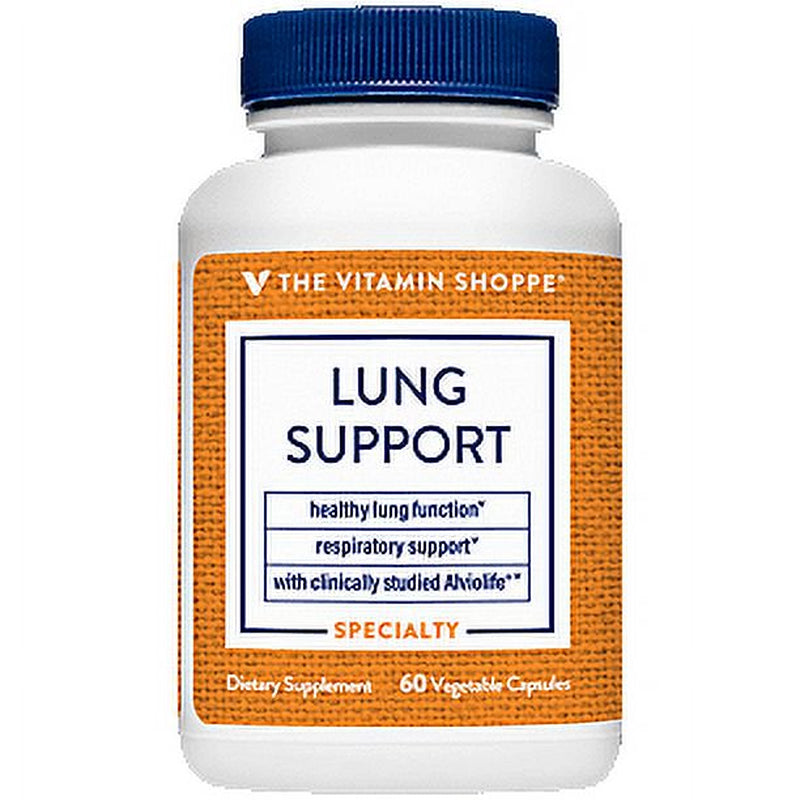 Lung Support with Alviolife and NAC (60 Vegetable Capsules)