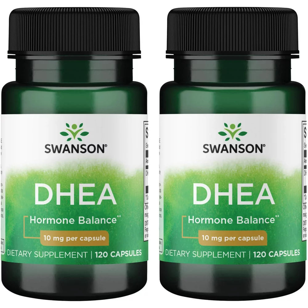 Swanson Dhea 10 Mg 120 Caps 2 Pack
