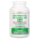 SDA Laboratories, INC Generic Benadryl Allergy - Diphenhydramine (50Mg) - 1000 Capsules