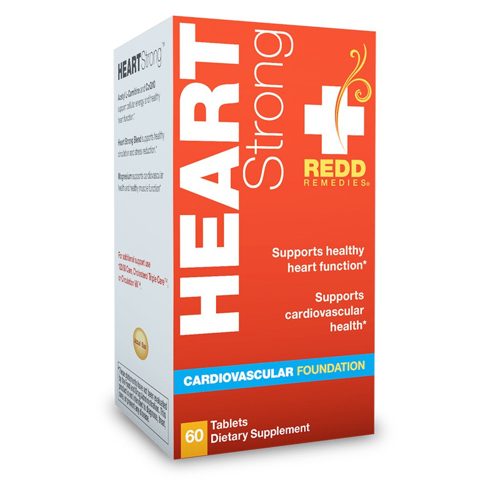 Redd Remedies, Heart Strong, Supports Cardiovascular Health, 60 Tablets