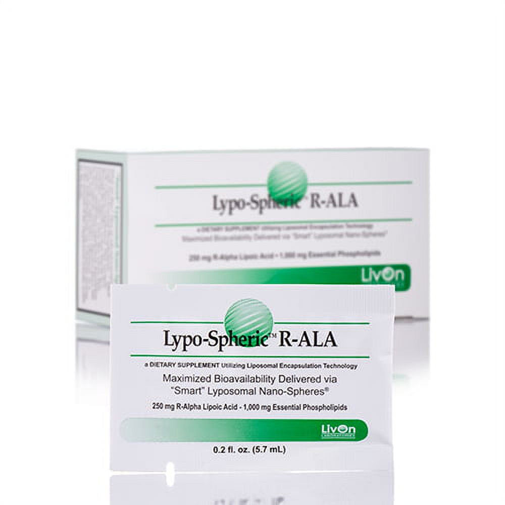 Lypo-Spheric R-ALA - 30-Packet Carton by Livon Labs
