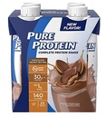Pure Protein Shake, Chocolate Peanut Butter, 30G, 11 Fl Oz, 4Ct (Pack of 1)