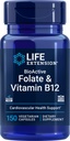 Life Extension Bioactive Folate & Vitamin B12, 150 Vegetarian Capsules