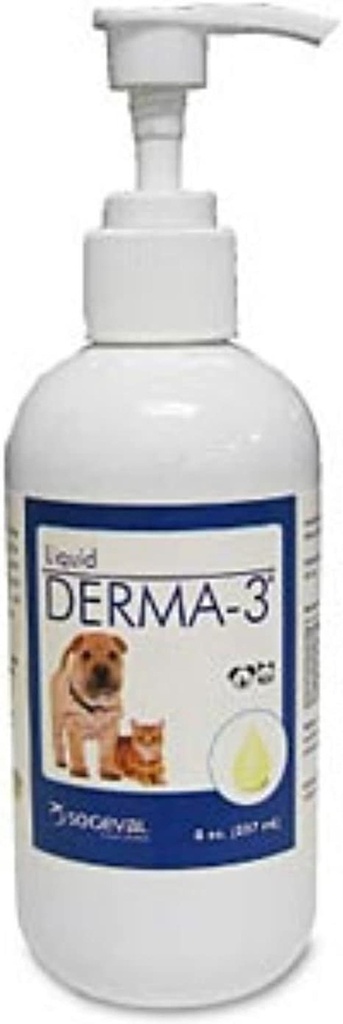 Derma-3 Liquid, 8 Oz.