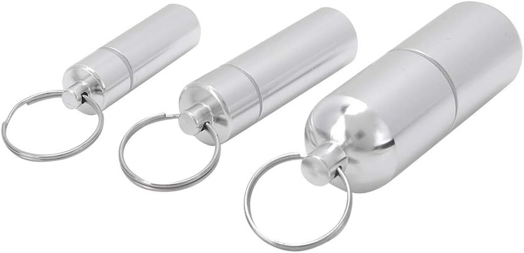 Pill Can, Durability Medicine Holder Waterproof Pill Container for Food Can