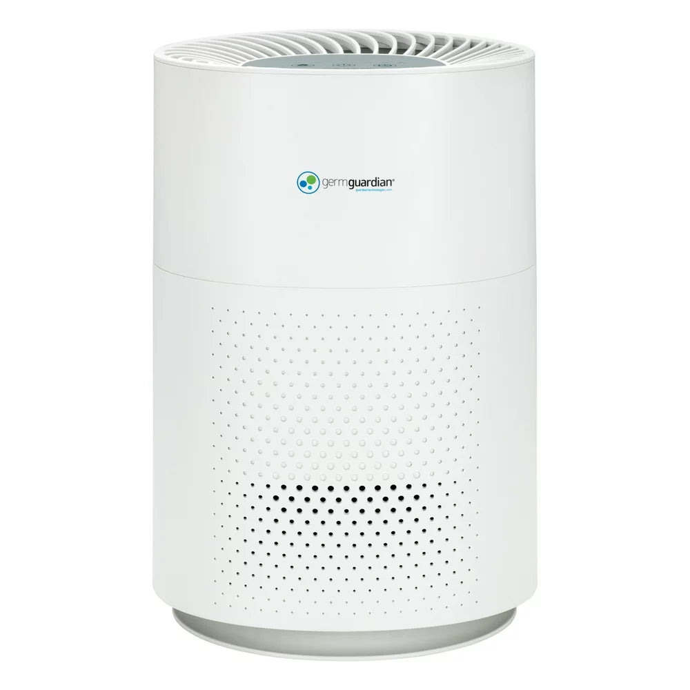 Germguardian Air Purifier with HEPA Pure Filter Removes Odors, Mold, 105 Sq. Ft, AC4200W, White