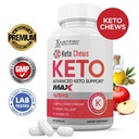 Keto Chews Keto ACV MAX Pills 1675Mg Alternative to Gummies Dietary Supplement 60 Capsules