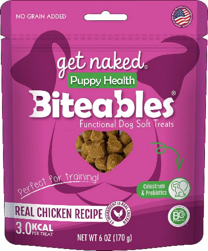 Biteables Functional Soft Treats Dog PUPPY HEALTH 6 OZ