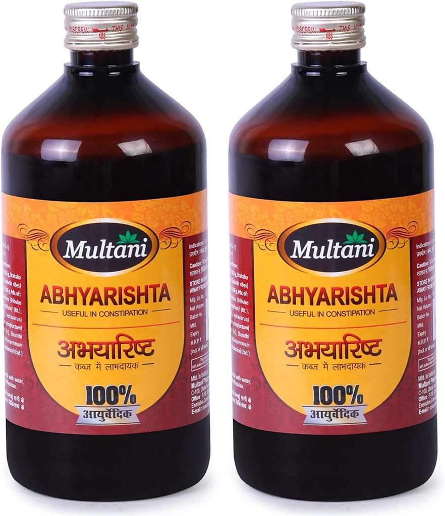 Multani Abhyarishta 450Ml Each | 2 Pack