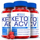 (3 Pack) X Slim Keto ACV Gummies - Supplement for Weight Loss - Energy & Focus Boosting Dietary Supplements for Weight Management & Metabolism - Fat Burn - 180 Gummies