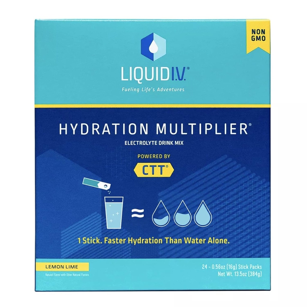 LIQUID IV LEMON LIME 24CT