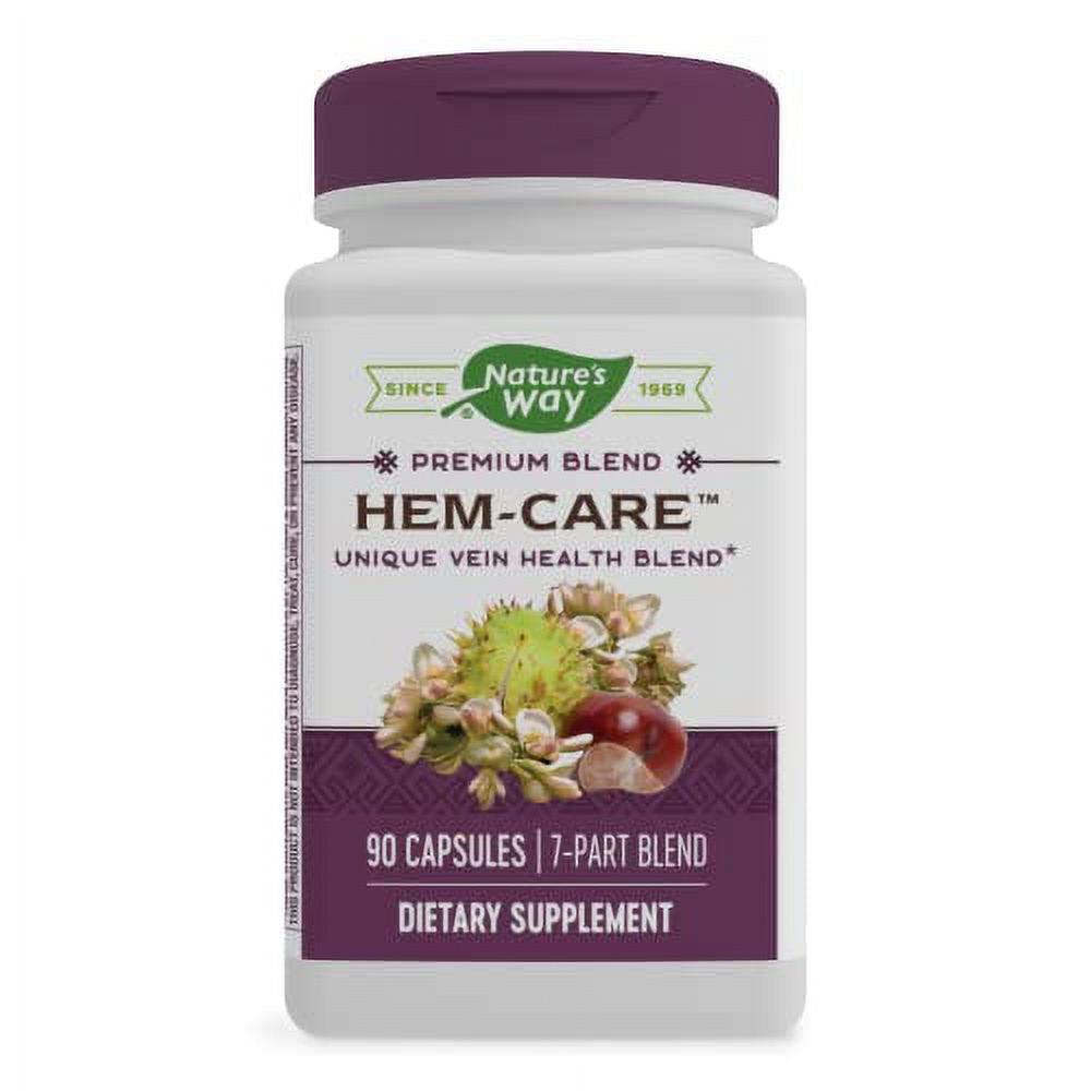 Nature'S Way Premium Hem-Care, Unique Vein Health Blend*, 90 Capsules