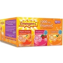 Emergen-C 1,000 Mg Vitamin C Dietary Supplement Drink Mix, Super Orange/Raspberry/Tagerine, 90 Packets