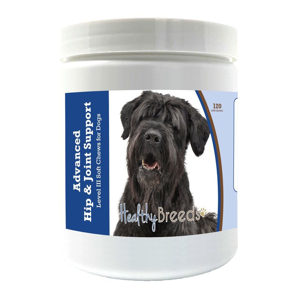 Healthy Breeds Black Russian Terrier Advanced Hip & Joint Support Level III Soft Chews for Dogs 120 Count