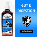 Baxyl GI - Gut Health & Digestive Support Liquid with Prebiotic - 36 Day Supply