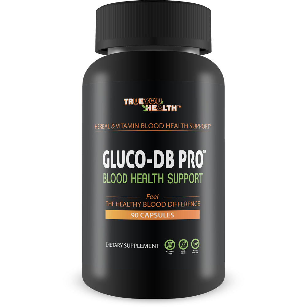 Gluco-Db Pro - Our Best Advanced Glucose Support Supplement - Natural Gluco DB Supplement for Blood Sugar Health - Natural Blood Sugar Formula to Support Blood Balance & Blood Health Blood Glucose