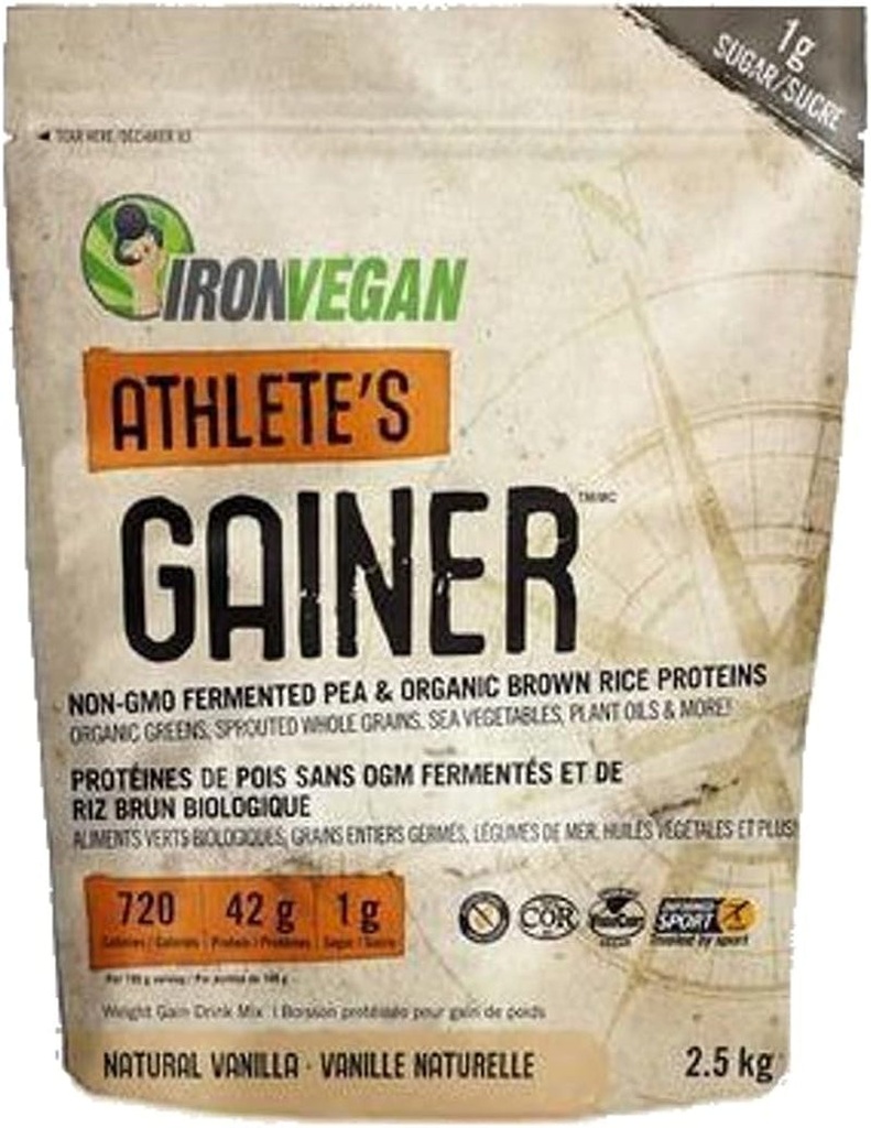 Gainer Vanilla Protein Powder, 2500 GR