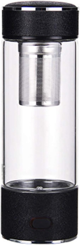 High Concentration Hydrogen-Rich Water Cup SPE Ion Membrane Alkaline Water Purifier Micro-Electrolysis Water Glass 450Ml