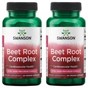 Swanson Beet Root Complex - Nitric Oxide Precursor Formula 60 Veg Caps 2 Pack