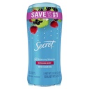 Secret Fresh Clear Gel and Deodorant for Women, Refreshing Lavender, 2.6 Oz Each, Pack of 2