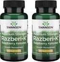 Swanson Maximum Strength Razberi-K 500 Milligrams 60 Veg Capsules (2 Pack)