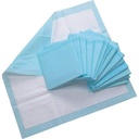 Healthline CHUX Disposable Underpads, 23 X 36 Chuck Pads, Disposable Bed Pads for Adults Children Pets, Large Size, Blue, 23X36 Inch, Count 150/Pack