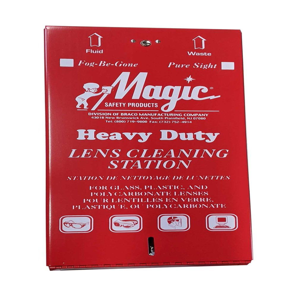 Magic Pure Sight Lens Cleaning Station 9" X 17" X 3 1/4" (10 Station)
