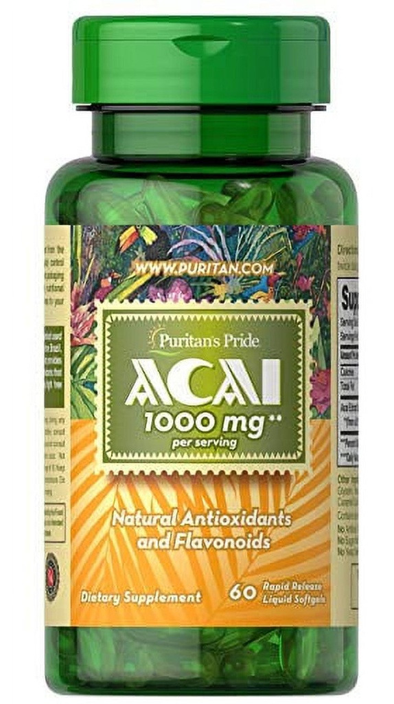 Puritan'S Pride Acai 1000 Mg