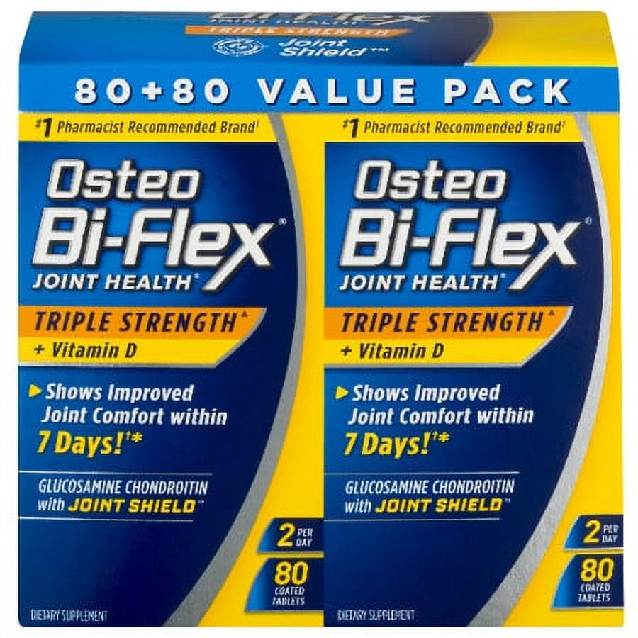 Osteo Bi-Flex Osteo Bi-Flex Triple Strength, 80 Count, Twin Pack