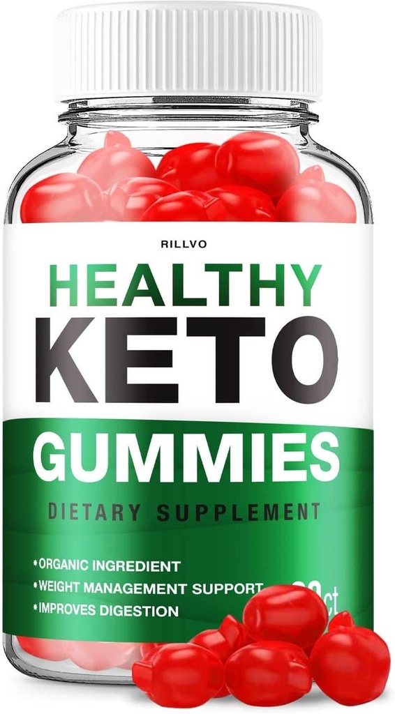 Healthy Keto ACV Gummies - Advanced Formula Healthy Keto Gummies with Apple Cider Vinegar Dietary Supplement 60 Gummies
