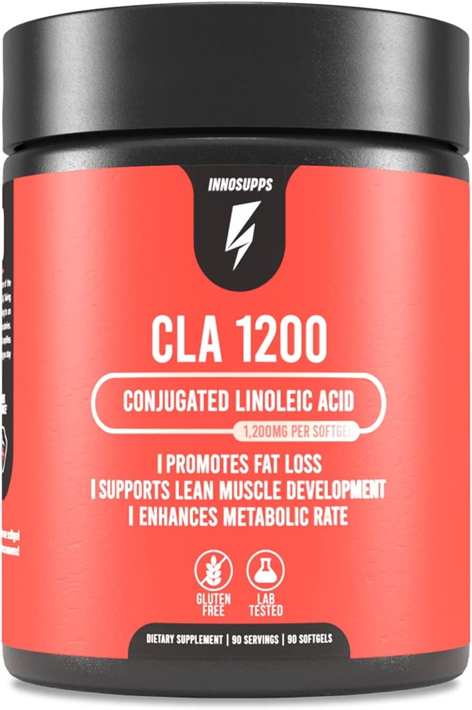 Innosupps CLA 1200 | Promotes Fat Loss | Supports Lean Muscle Development | Enhances Metabolic Rate