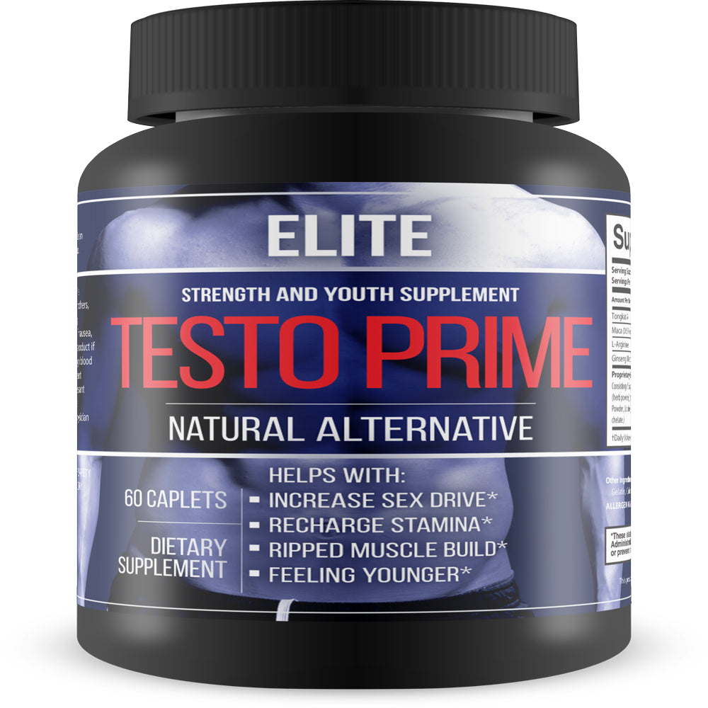 Testo Prime - Natural Testosterone Booster | Elite
