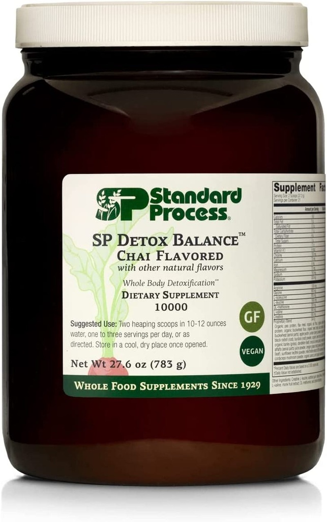 Standard Process SP Detox Balance Chai - Gluten-Free Detox Cleanse ...