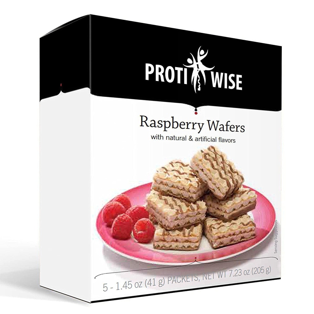 Keto Protein Wafers - Chocolate Raspberry | Protiwise