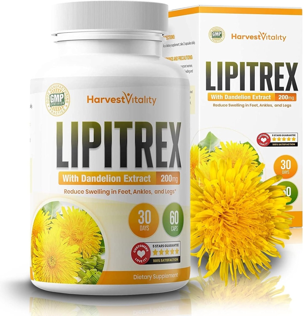 Reduce Swelling: Lipitrex Water Retention Relief