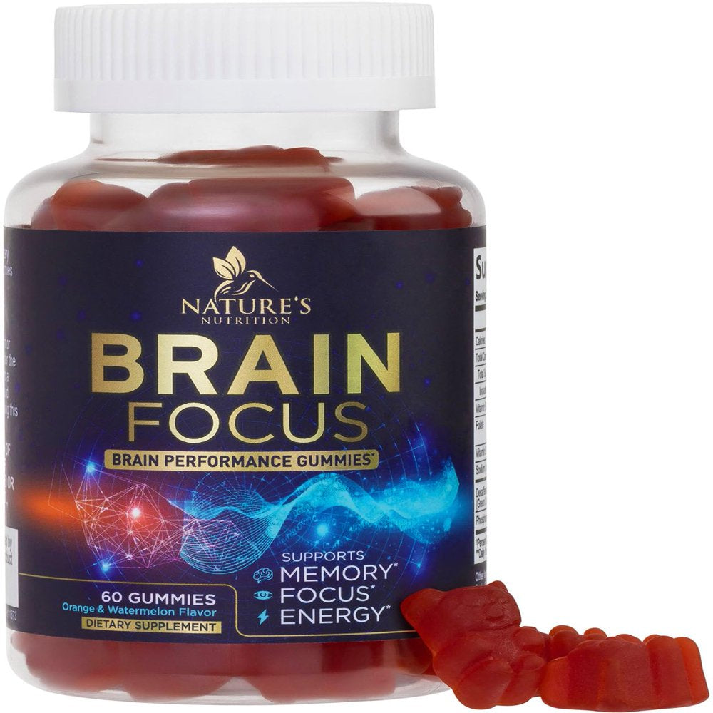 Brain Focus & Memory Gummies | Nature's Nutrition